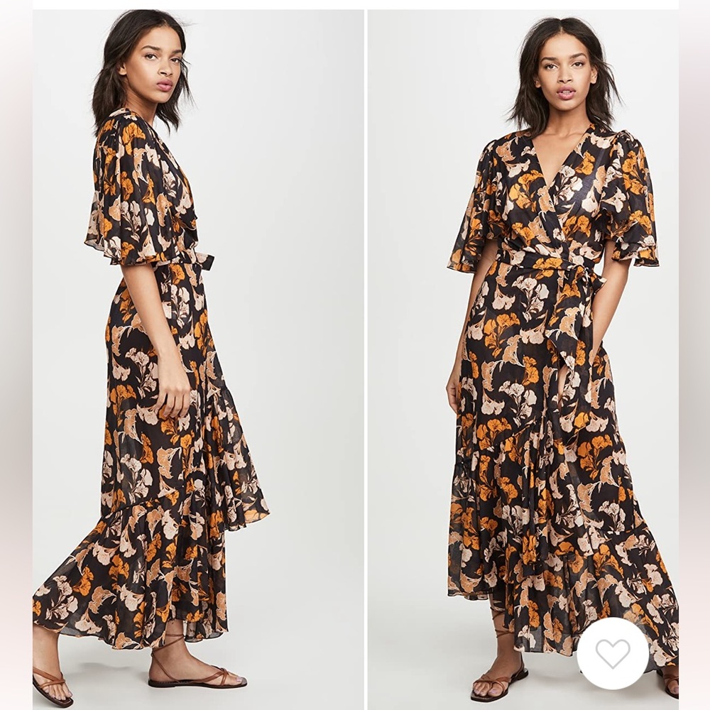 Johanna Ortiz Gypset Life Wrap Dress NWT